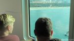 Pemandangan Naik Monorail di Pulau Buatan Dubai