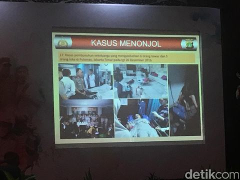  Jumpa pers akhir tahun 2016 di Balai Pertemuan Metro Jaya, Kamis (29/12/2016)