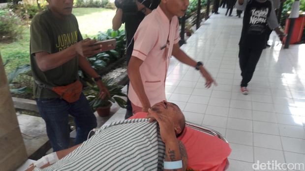 Erwin Situmorang, salah satu pelaku yang ditangkap dan ditembak polisi,