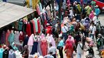 PKL Kuasai Pedestrian Baru di Tanah Abang
