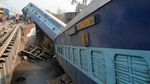 Kereta Anjlok di India Tewaskan 2 Orang dan 61 Lainnya Luka-luka