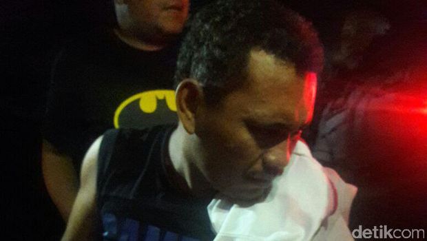 Alfin Sinanga, pelaku yang sempat buron dan akhirnya ditangkap polisi.