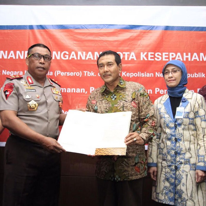 Makin Aman & Nyaman, BNI Jalin Kerja Sama dengan Brimob Polri