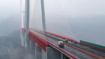Penampakan Jembatan Tertinggi Dunia di China