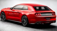Tangan dingin modifikator ini mampu mengubah tampilan sedan galak Mustang berubah menjadi model Hatch yang menawan.