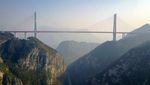 Penampakan Jembatan Tertinggi Dunia di China
