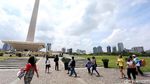 Monas Masih Menjadi Primadona Liburan Sekolah