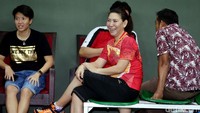 Hadir juga Liliyana Natsir.