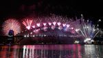 Begini Penampakan Pesta Kembang Api di Sydney