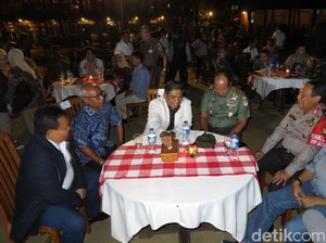 Plt Gubernur DKI Nongkrong Bareng Pangdam Jaya dan M Taufik di Ancol