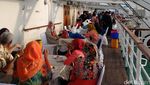 Foto-foto Serunya Pelayaran Tahun Baru di Kapal Pelni