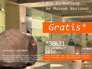 Museum Nasional Jakarta Gratiskan Tiket Masuk Jelang Tahun Baru