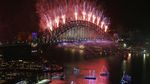 Begini Penampakan Pesta Kembang Api di Sydney