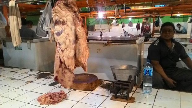Tahun Baru, Harga Daging Sapi Rp 120.000/Kg