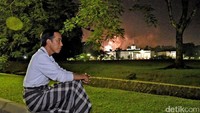 Presiden Jokowi saat tahun baru 2016 di Istana Bogor. Foto: Dok. Twitter/Instagram Presiden Joko Widodo