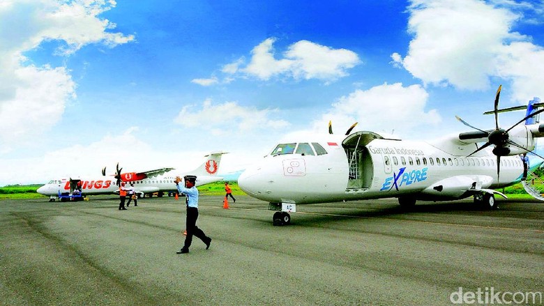 Sambut Rute Jakarta-Banyuwangi, Landasan Pacu Bandara Dipertebal Sambut Rute Jakarta-Banyuwangi, Landasan Pacu Bandara Dipertebal