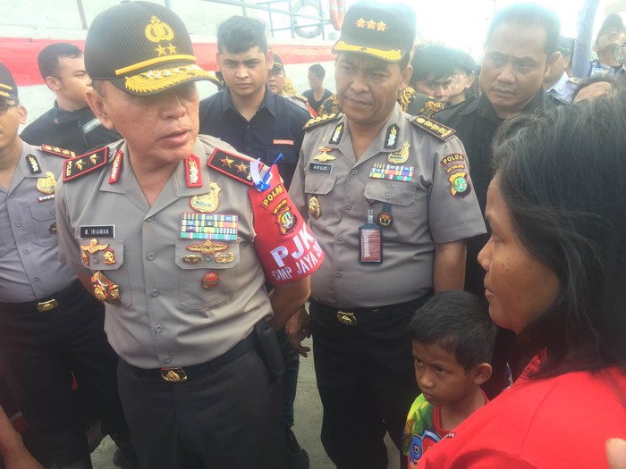 Ibu Ini Curhat ke Kapolda: Kapal dari Pulau Tidung Penuh Banget