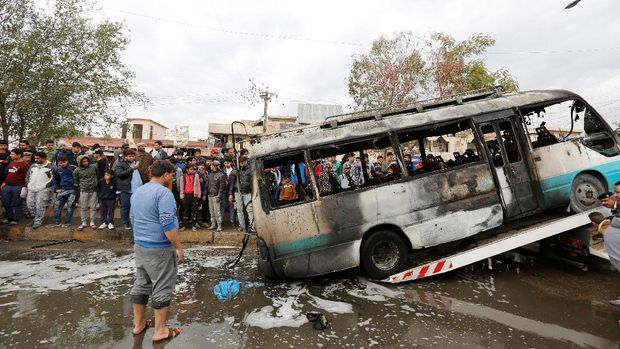Kota Baghdad Diguncang Bom Mobil, 32 Orang Tewas