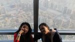 Pemandangan dari Gedung Tertinggi Sedunia, Burj Khalifa