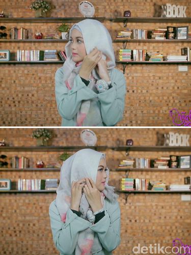 Video: Belajar Tampil Syar'i dengan Tutorial Hijab Pashmina Menutup Dada