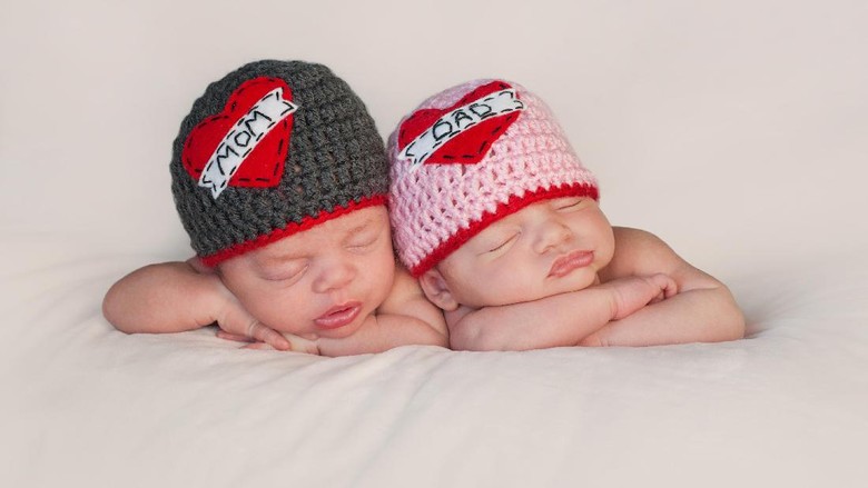 Ilustrasi anak kembar/ Foto: ilustrasi/thinkstock Ilustrasi anak kembar/ Foto: ilustrasi/thinkstock