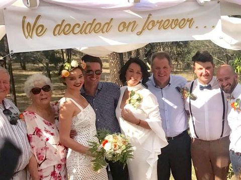 Cantiknya Miranda Kerr Jadi <i>Bridesmaid</i> 