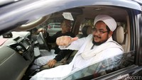 Habib Muchsin meninggalkan Aula Kementerian Pertanian (Kementan), Jakarta Selatan, Selasa (3/1/2017).