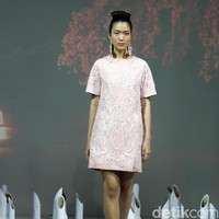 Koleksi Danny Satriadi di IPMI Trend Show 2017. The Hall Lt. 8, Senayan City. Jakarta. [Foto: Mohammad Abduh/Wolipop]