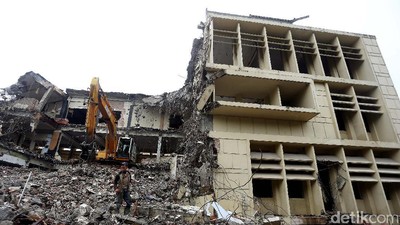 Gedung Bareskrim Polri Dibongkar Total