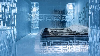 Foto: Intip Hotel Es di Swedia yang Kian Jelita