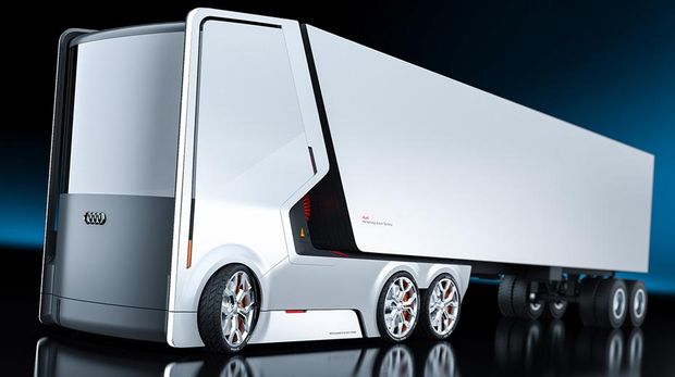 2 Truk Khayalan Audi