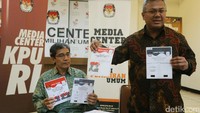 Ada pula contoh surat suara untuk pemilihan bupati dan wakil bupati.