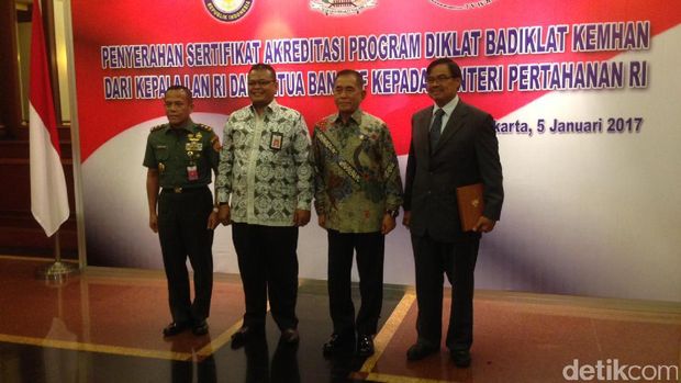 13 Prodi Badiklat Kemhan Dapat Akreditasi A