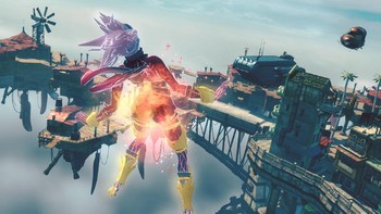 Sekuel dari Gravity Rush ini hadir dengan sejumlah pembaruan, salah satunya adalah mode gravitasi terbaru yang membuat kontrol gamer kepada Kat sang karakter utama lebih mudah ketika bertarung. Di sini Kat akan berhadapan dengan kekuatan jahat yang meneror kota Hekseville. Foto: istimewa