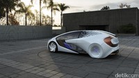 Kendaraan masa depan itu melakoni debutnya di Consumer Electronics Show 2017 di Las Vegas.