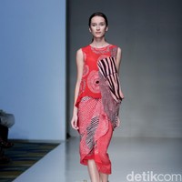 Koleksi busana Carmanita mengusung tema Love di IPMI Trend Show 2017. The Hall Lt. 8, Senayan City. Jakarta. [Foto: Mohammad Abduh/Wolipop]