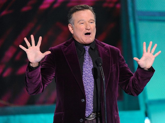 Robin Williams juga menikahi mantan babysitternya. Ternyata, sang babysitter pernah jadi selingkuhannya saat masih menikah dengan Valerie Velardi.  Foto: Kevork Djansezian