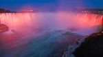 Foto: Air Terjun yang Berwarna-warni Kala Malam