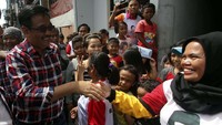 Ia bertekad bersama pasangan Cagub Ahok untuk terus membangun dan membenahi Ibukota Jakarta.