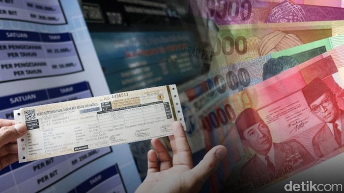 Infografis kenaikan STNK