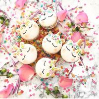 Wah, Lucunya Macaron yang Dibentuk Mirip Unicorn!