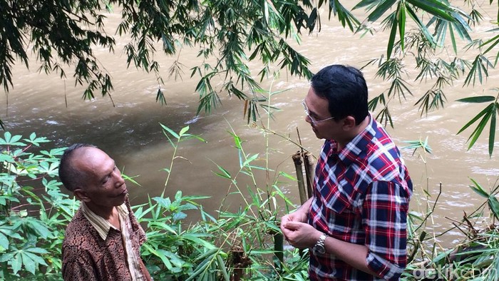 Ahok: Kali Ciliwung yang Ada Batu Cadasnya Tak Boleh Diturap