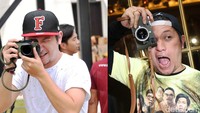 Ini kamera Leica yang digunakannya pada Kamis lalu  dan ini kamera yang kemarin dibawa bapak satu anak itu di Senayan pada 15 Desember. (Dok. detikHOT)