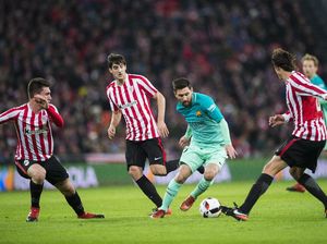 Barcelona Kewalahan Ladeni Pressing Bilbao