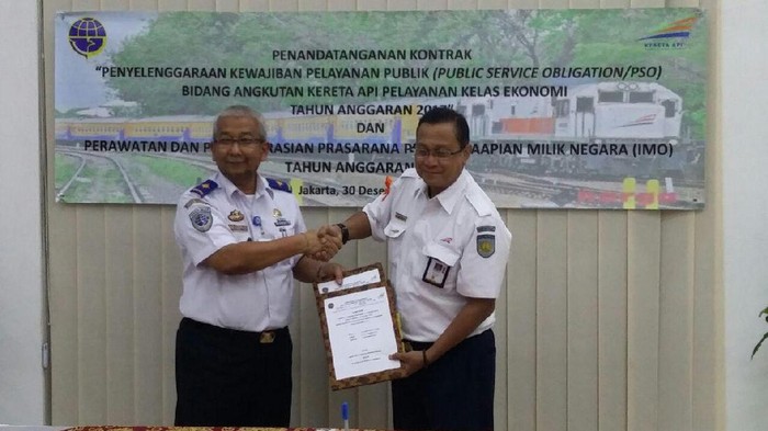 Alokasi Subsidi Tarif Kereta Api 2017 Capai Rp 2 T