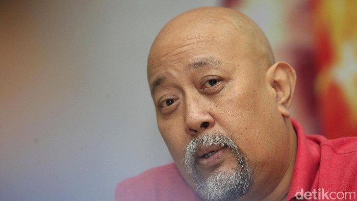 Indro Warkop mengaku hingga akhir hayat istrinya mendapat perawatan medis yang baik. (Foto: Muhammad Ridho/detikFoto) Indro Warkop mengaku hingga akhir hayat istrinya mendapat perawatan medis yang baik. (Foto: Muhammad Ridho/detikFoto)
