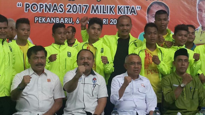 Cek Persiapan POPNAS, Gubernur Riau Temui Atlet Pelajar dan Mahasiswa
