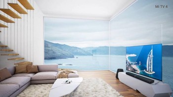 Penerus Mi TV 3 ini punya ketebalan hanya 4,9 mm. Foto: Xiaomi