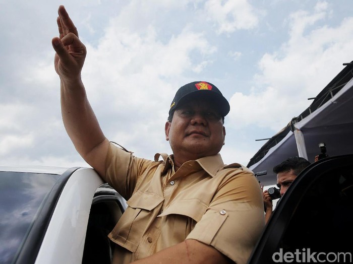 SMRC Sebut Prabowo Bisa Jadi King Maker di Pilpres 2019