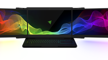 Laptop konsep ini dibuat dengan basis laptop teranyar Razer, yaitu Blade Pro. Foto: istimewa